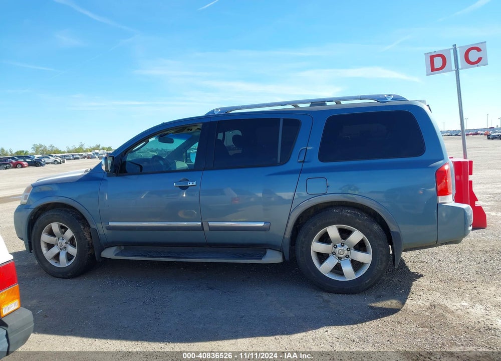 2010 NISSAN ARMADA TITANIUM VIN: 5N1BA0ND9AN620508
