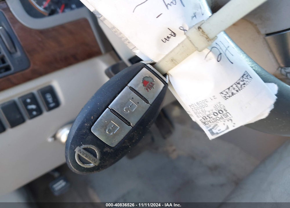 2010 NISSAN ARMADA TITANIUM VIN: 5N1BA0ND9AN620508