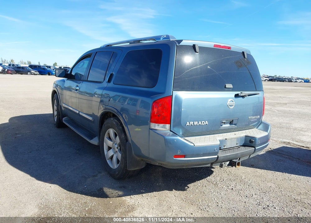 2010 NISSAN ARMADA TITANIUM VIN: 5N1BA0ND9AN620508