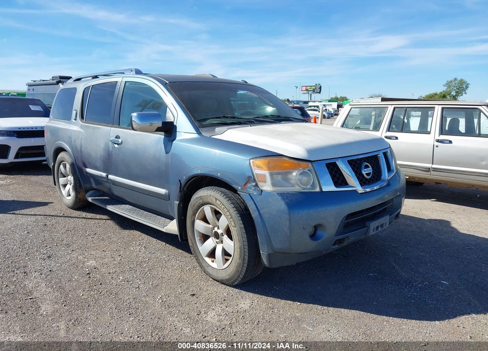 2010 NISSAN ARMADA TITANIUM VIN: 5N1BA0ND9AN620508