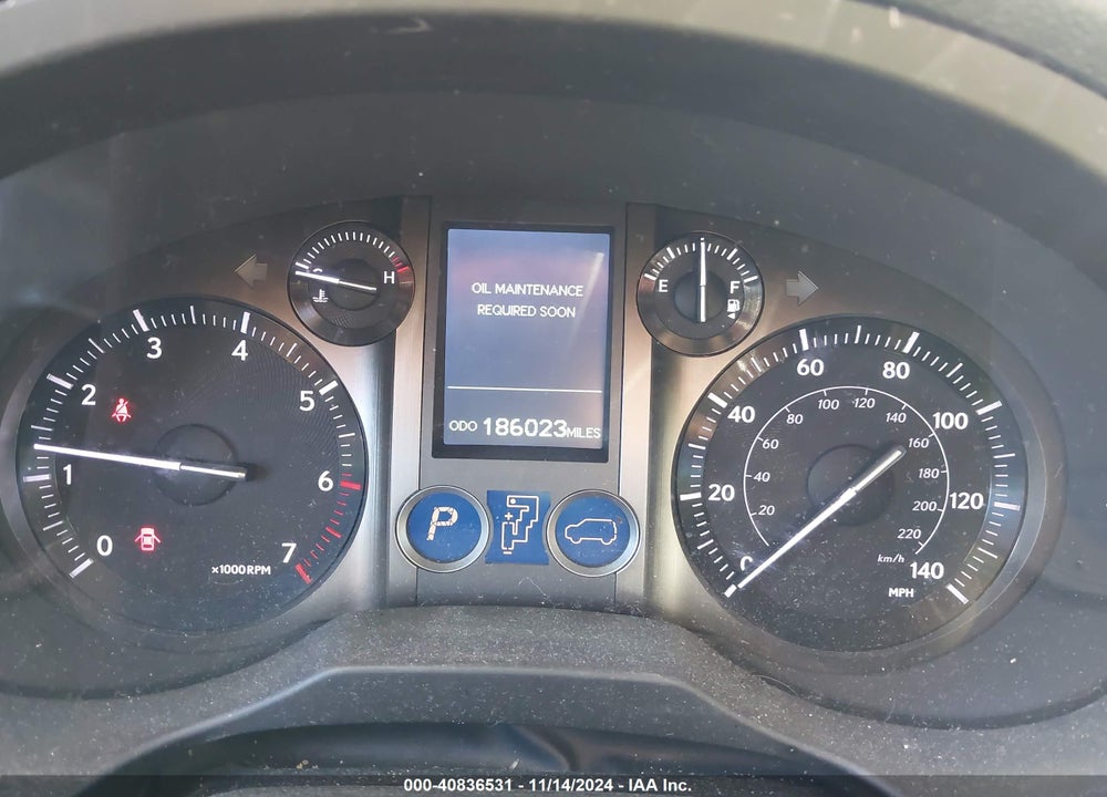 2010 LEXUS GX 460 VIN: JTJBM7FX7A5010889