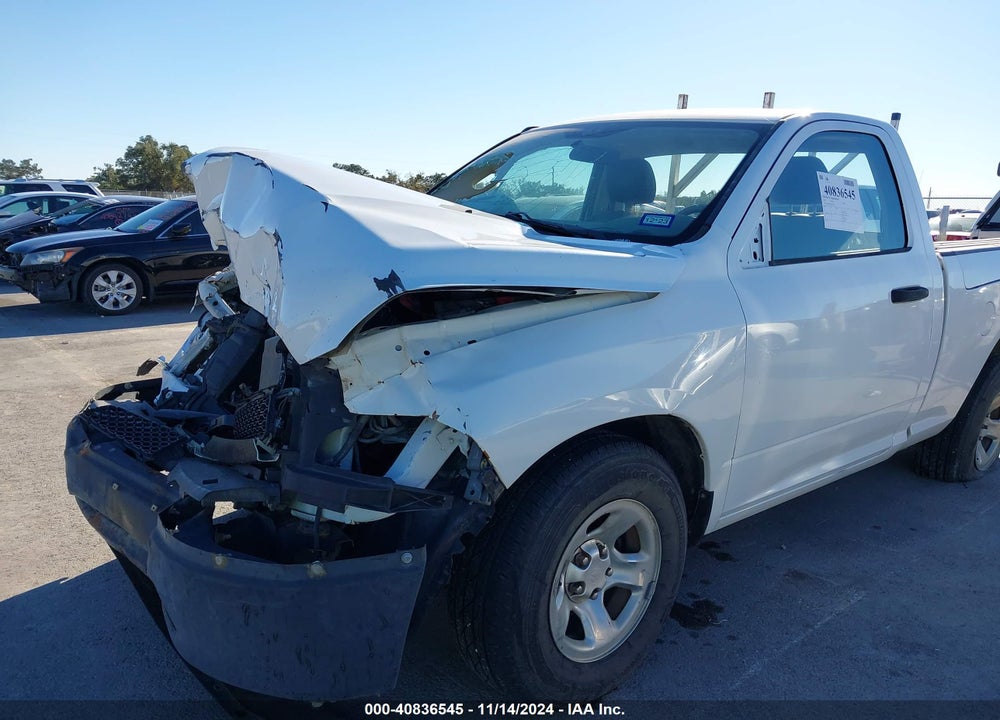2012 RAM 1500 ST VIN: 3C6JD6AP5CG257654