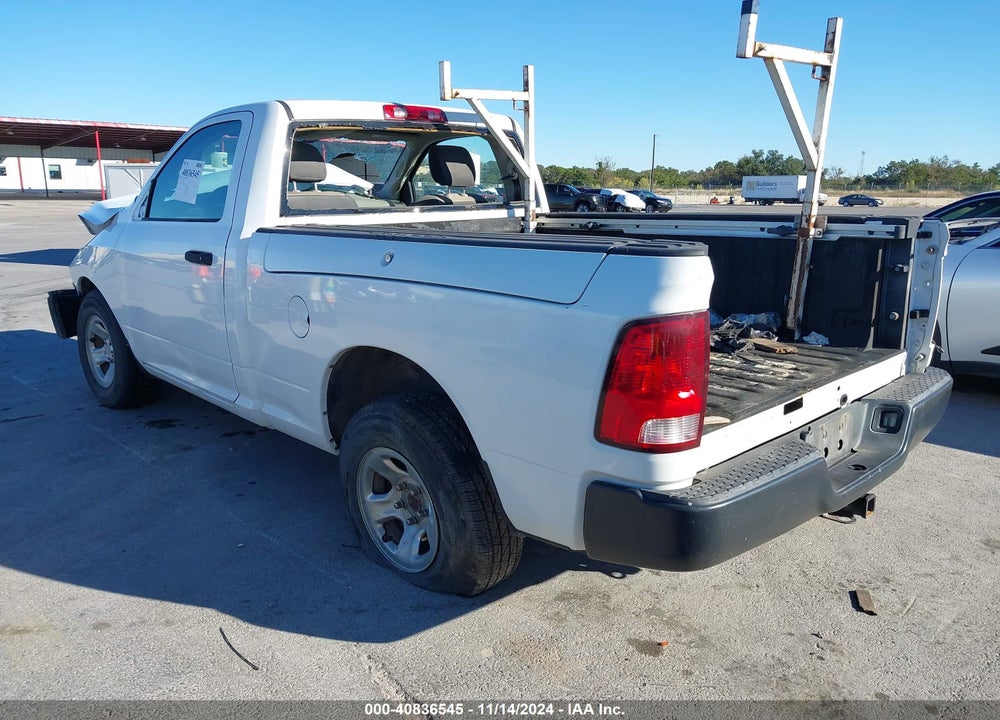 2012 RAM 1500 ST VIN: 3C6JD6AP5CG257654