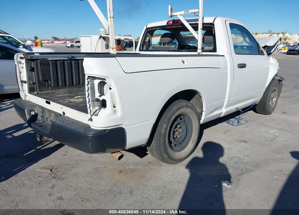 2012 RAM 1500 ST VIN: 3C6JD6AP5CG257654