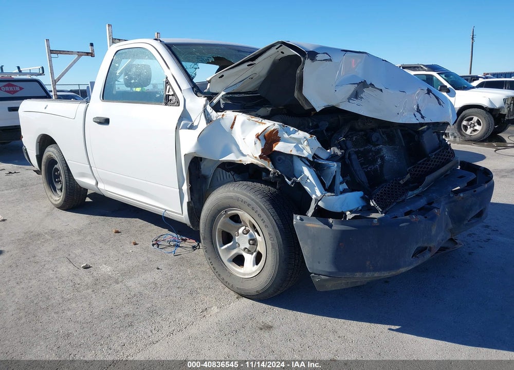 2012 RAM 1500 ST VIN: 3C6JD6AP5CG257654