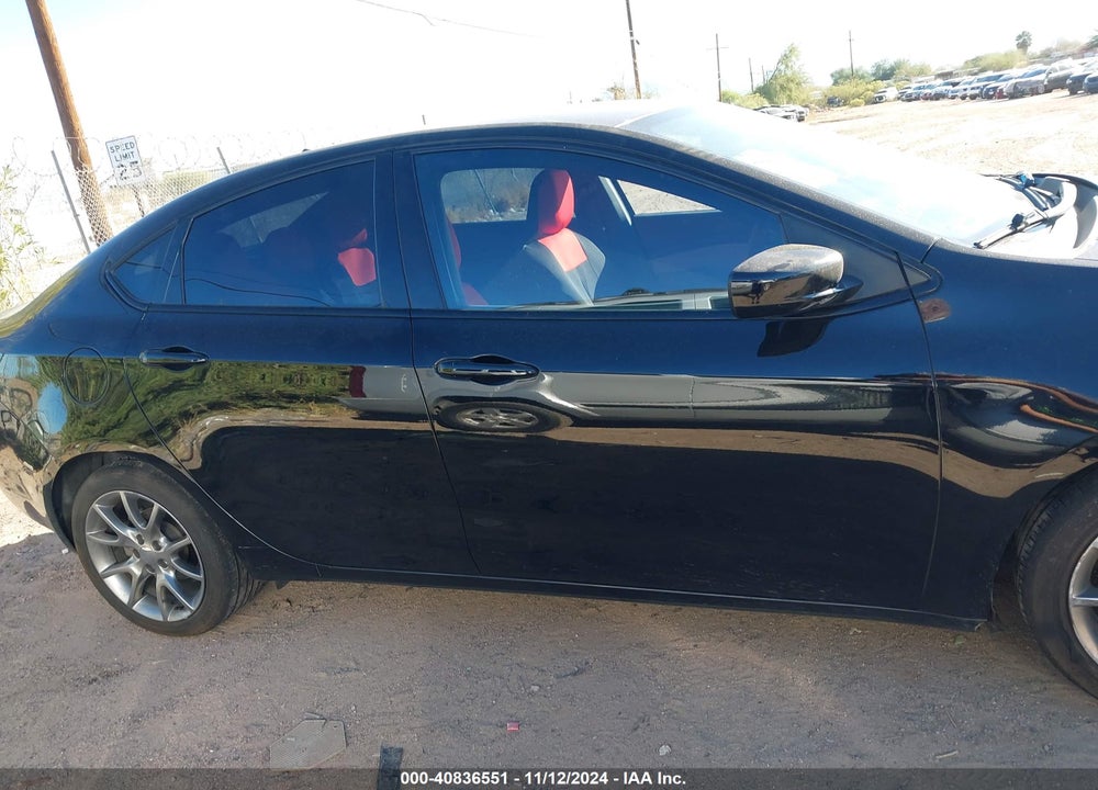 2015 DODGE DART SXT VIN: 1C3CDFBB7FD247850