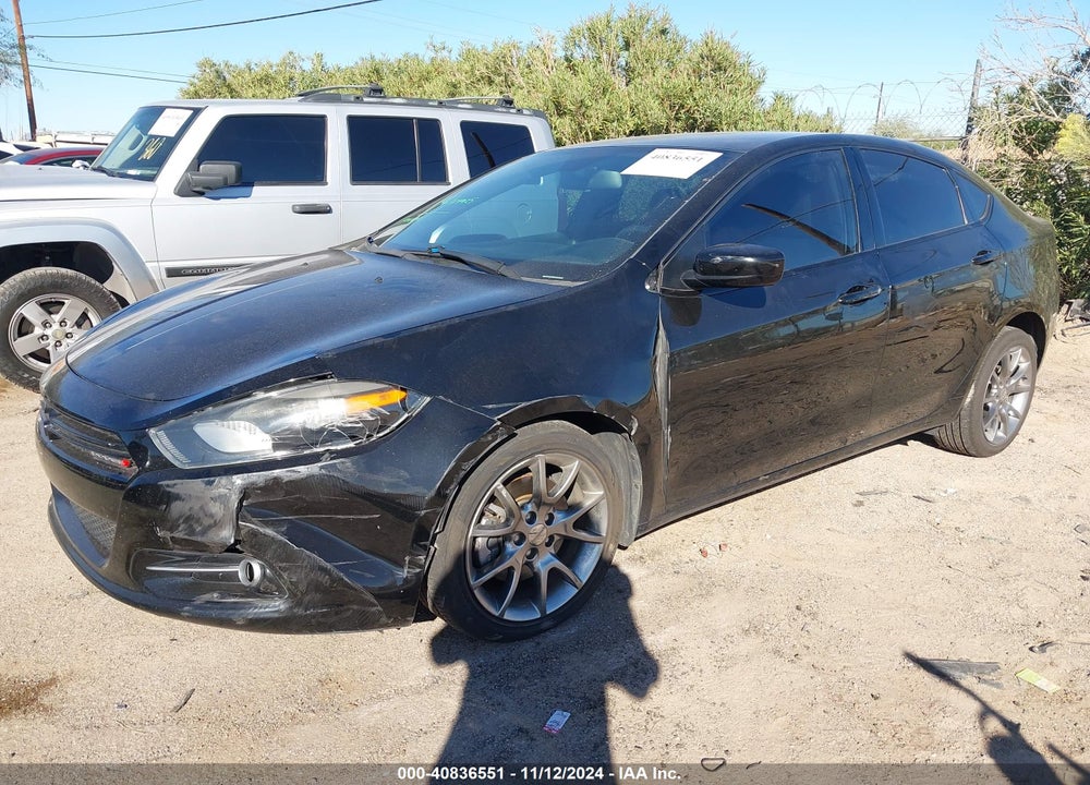 2015 DODGE DART SXT VIN: 1C3CDFBB7FD247850