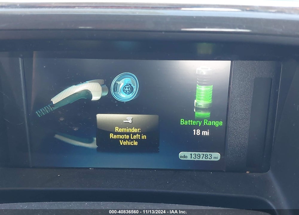 2014 CHEVROLET VOLT VIN: 1G1RF6E4XEU161596