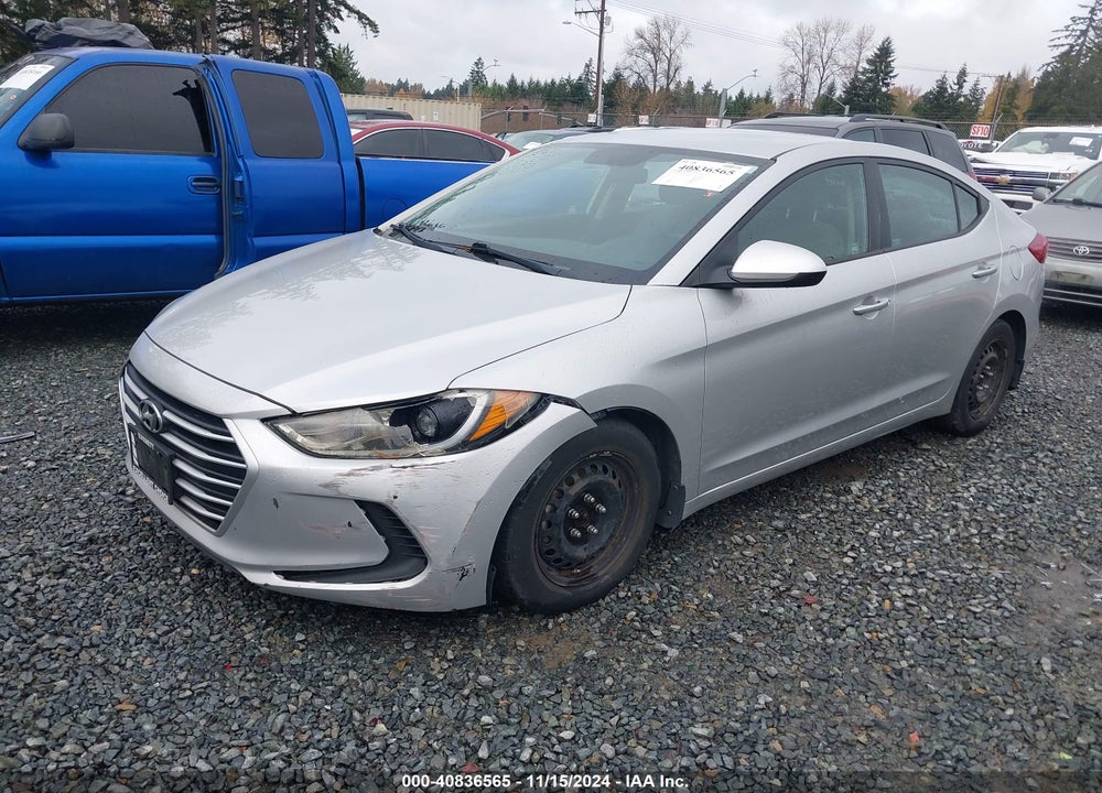 2018 HYUNDAI ELANTRA SE VIN: 5NPD74LF5JH262492