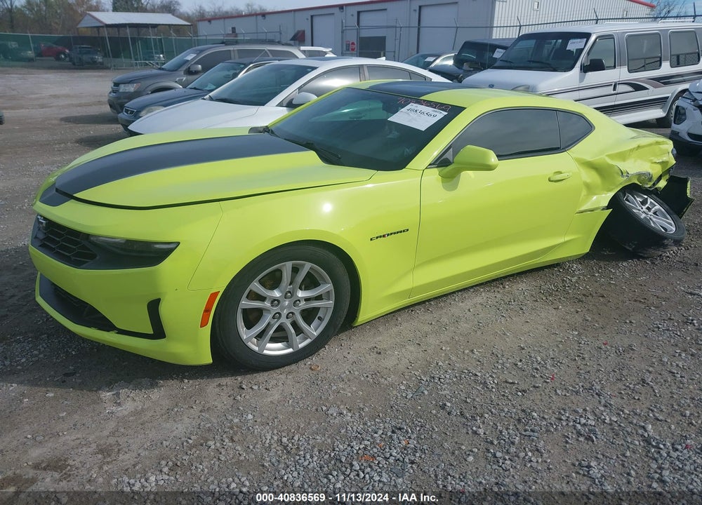 2020 CHEVROLET CAMARO RWD 1LS VIN: 1G1FB1RX1L0124107