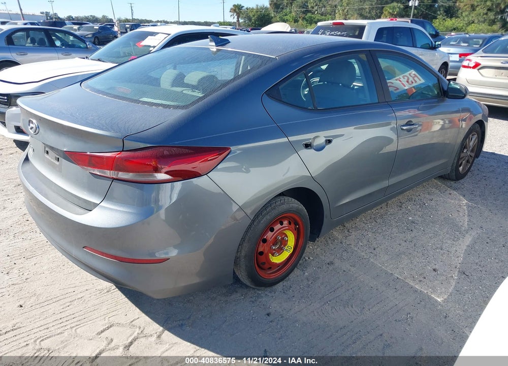2017 HYUNDAI ELANTRA SE VIN: KMHD84LF2HU151309