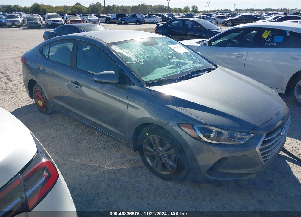 2017 HYUNDAI ELANTRA SE VIN: KMHD84LF2HU151309