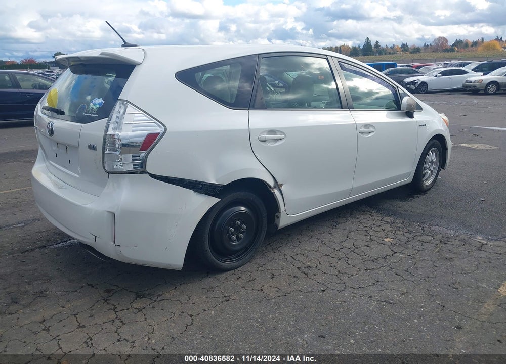 2013 TOYOTA PRIUS V THREE VIN: JTDZN3EU8D3278588