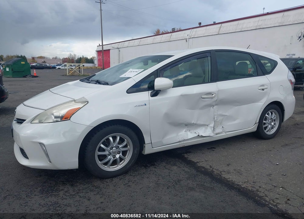 2013 TOYOTA PRIUS V THREE VIN: JTDZN3EU8D3278588