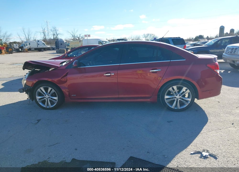 2012 CHEVROLET CRUZE LTZ VIN: 1G1PH5SC3C7188867