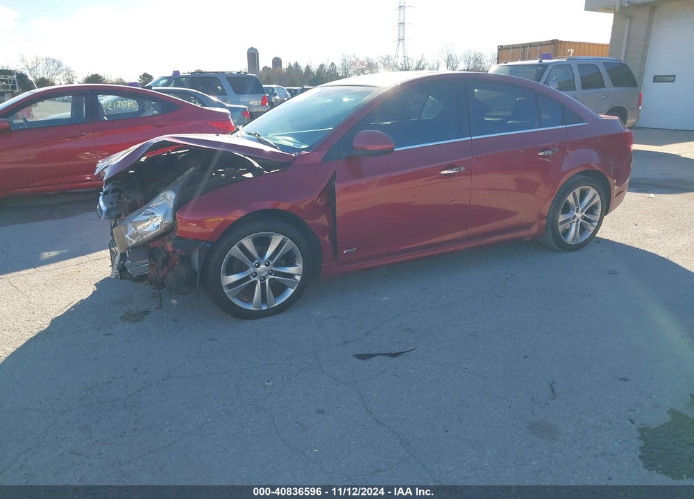 2012 CHEVROLET CRUZE LTZ VIN: 1G1PH5SC3C7188867