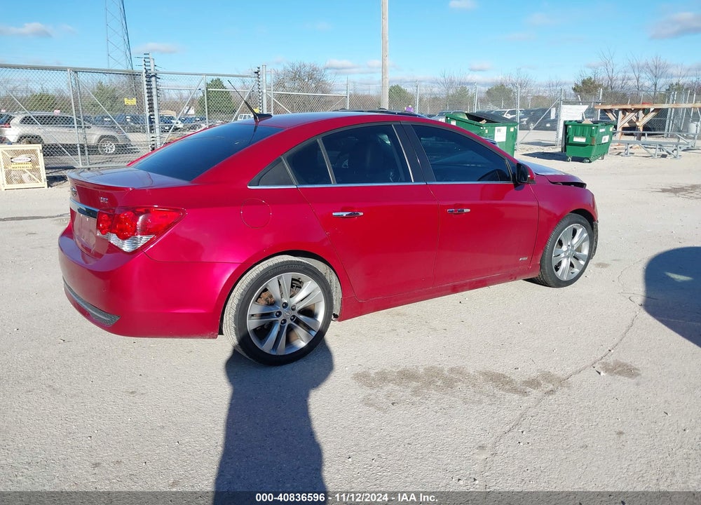 2012 CHEVROLET CRUZE LTZ VIN: 1G1PH5SC3C7188867