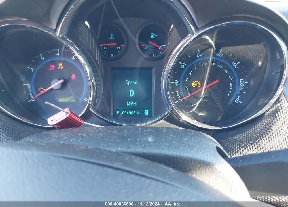 2012 CHEVROLET CRUZE LTZ VIN: 1G1PH5SC3C7188867