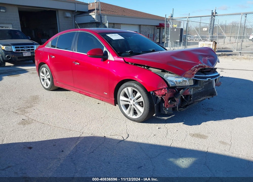 2012 CHEVROLET CRUZE LTZ VIN: 1G1PH5SC3C7188867