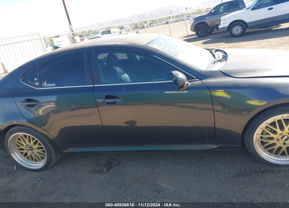 2008 LEXUS IS 250 VIN: JTHBK262282072503