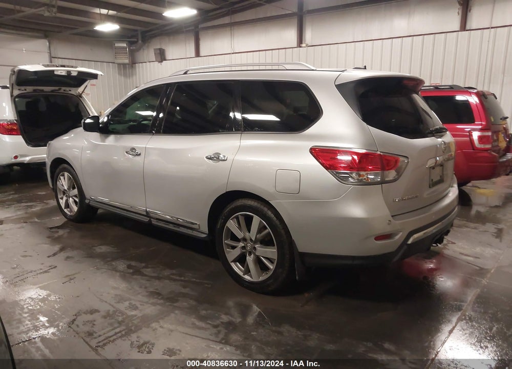 2014 NISSAN PATHFINDER PLATINUM VIN: 5N1AR2MM3EC647531