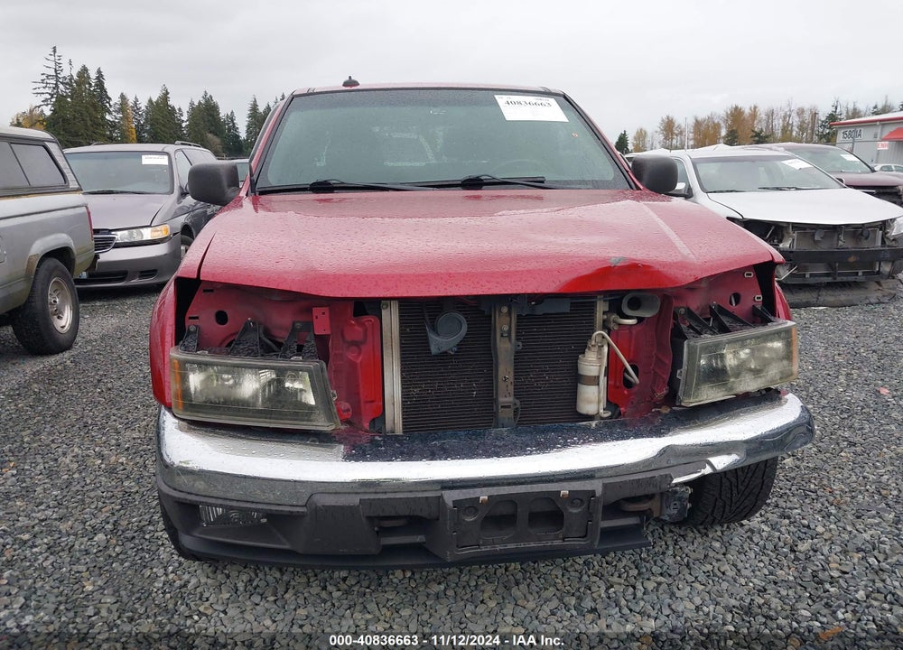 2005 CHEVROLET COLORADO LS VIN: 1GCDS136X58119944