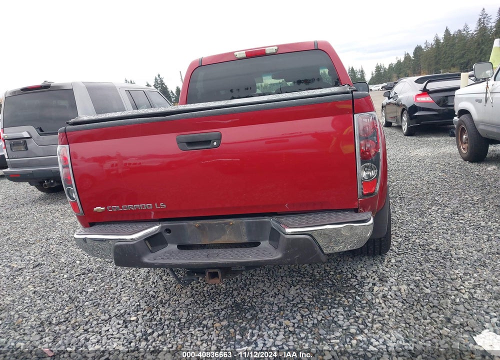 2005 CHEVROLET COLORADO LS VIN: 1GCDS136X58119944