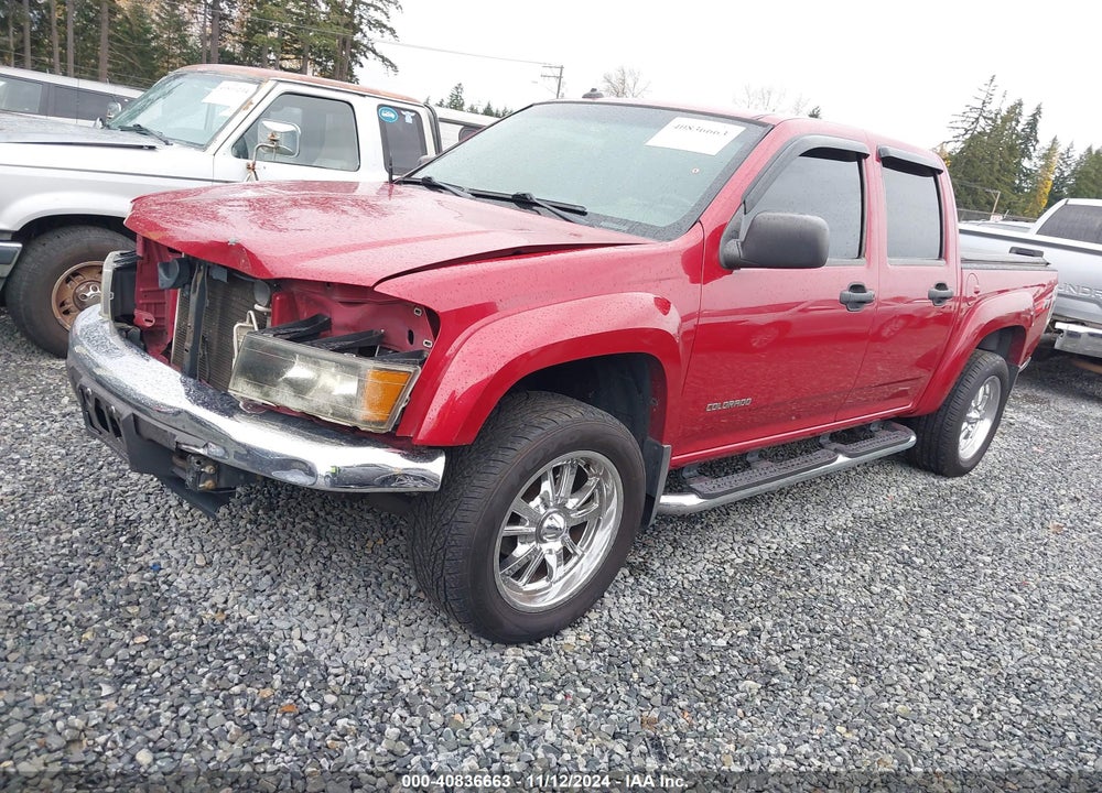 2005 CHEVROLET COLORADO LS VIN: 1GCDS136X58119944