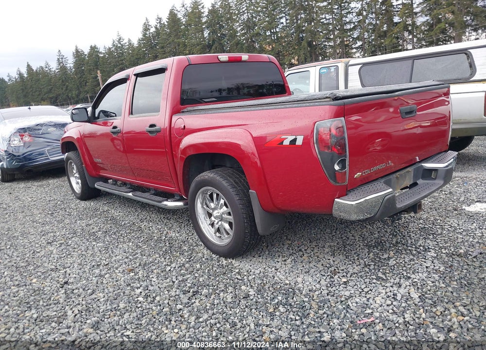 2005 CHEVROLET COLORADO LS VIN: 1GCDS136X58119944