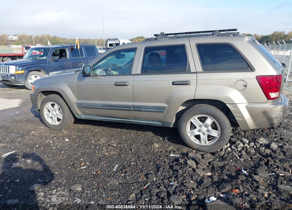 2005 JEEP GRAND CHEROKEE LAREDO VIN: 1J4GR48K45C667753