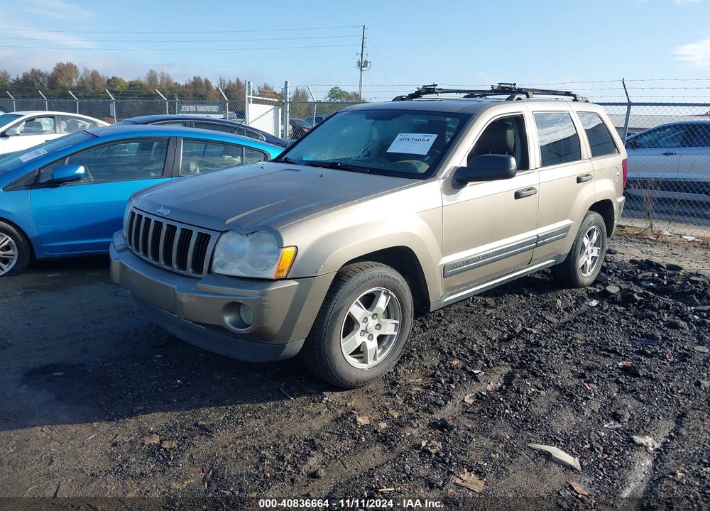 2005 JEEP GRAND CHEROKEE LAREDO VIN: 1J4GR48K45C667753
