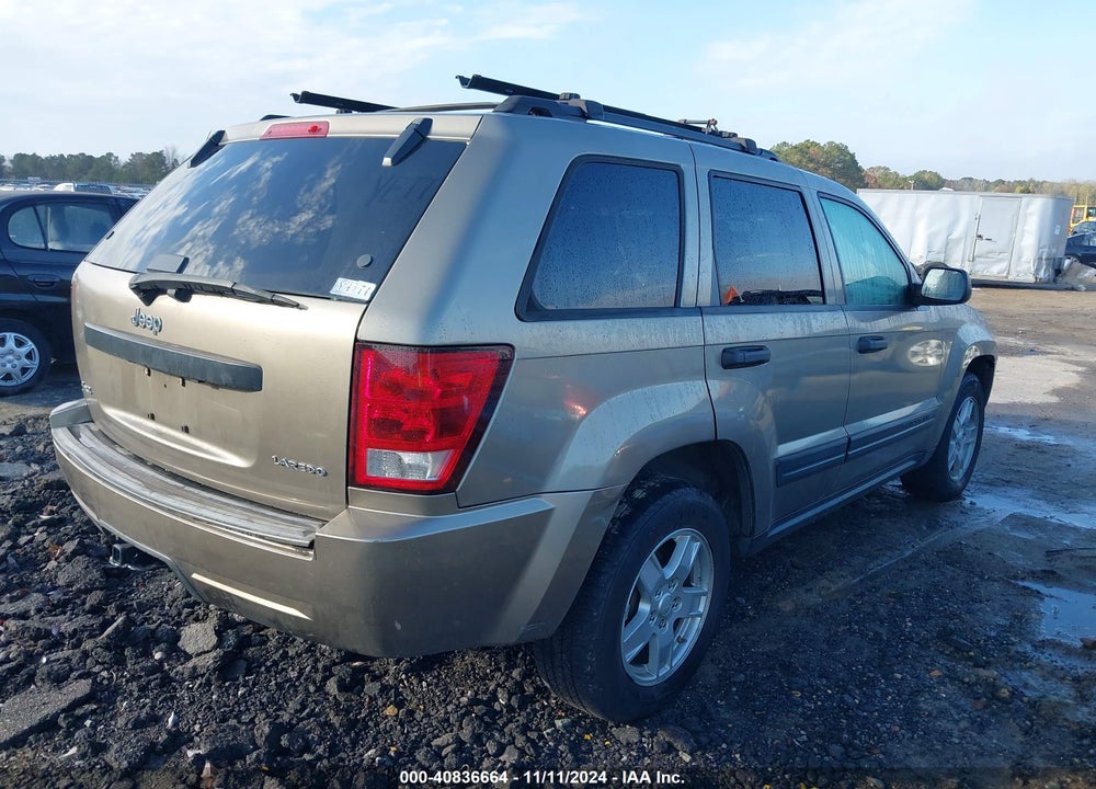 2005 JEEP GRAND CHEROKEE LAREDO VIN: 1J4GR48K45C667753