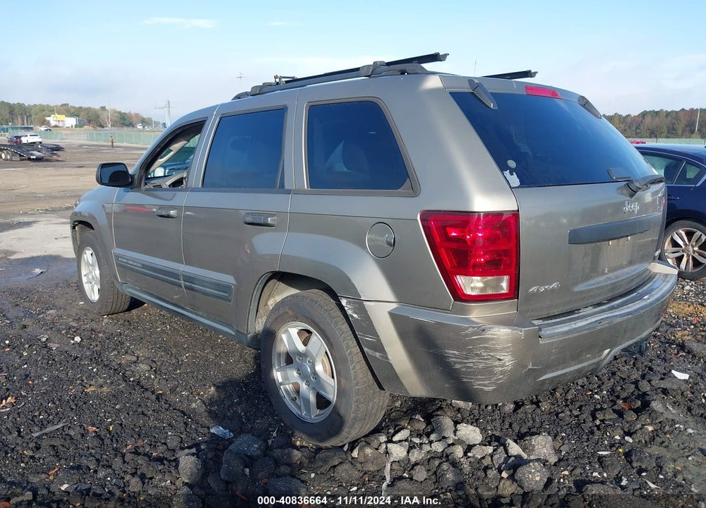 2005 JEEP GRAND CHEROKEE LAREDO VIN: 1J4GR48K45C667753
