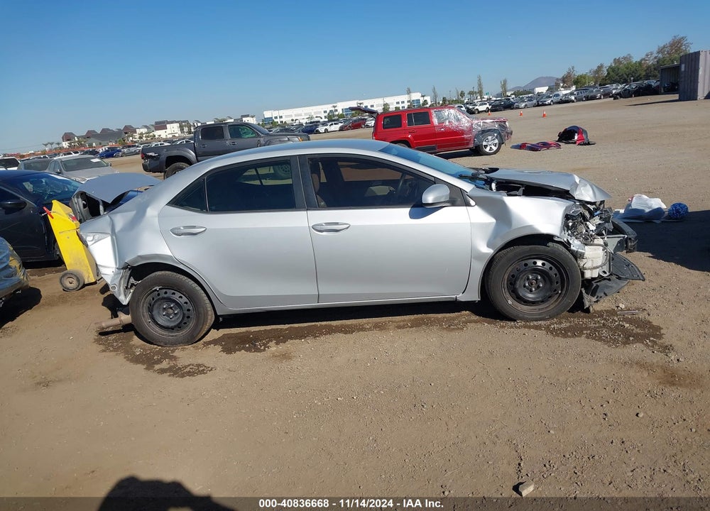 2017 TOYOTA COROLLA LE VIN: 2T1BURHE9HC803005
