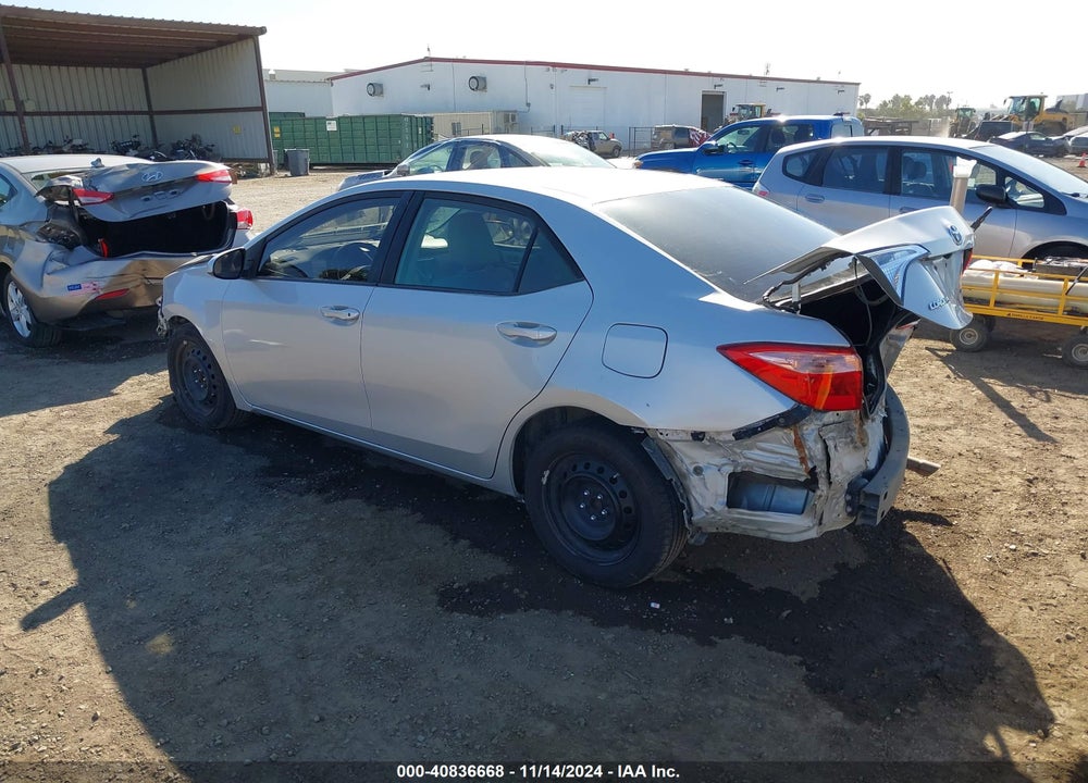 2017 TOYOTA COROLLA LE VIN: 2T1BURHE9HC803005