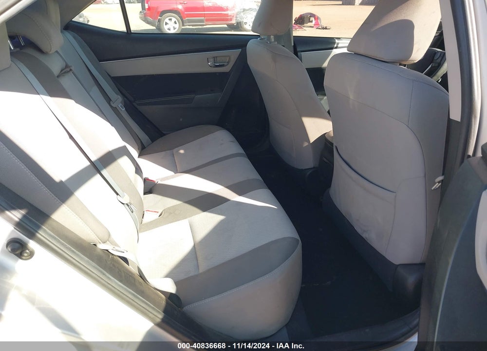 2017 TOYOTA COROLLA LE VIN: 2T1BURHE9HC803005