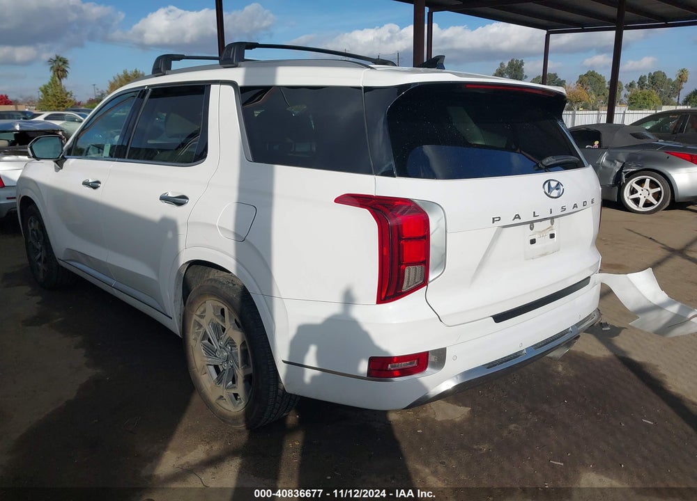 2022 HYUNDAI PALISADE CALLIGRAPHY VIN: KM8R74HE5NU387280