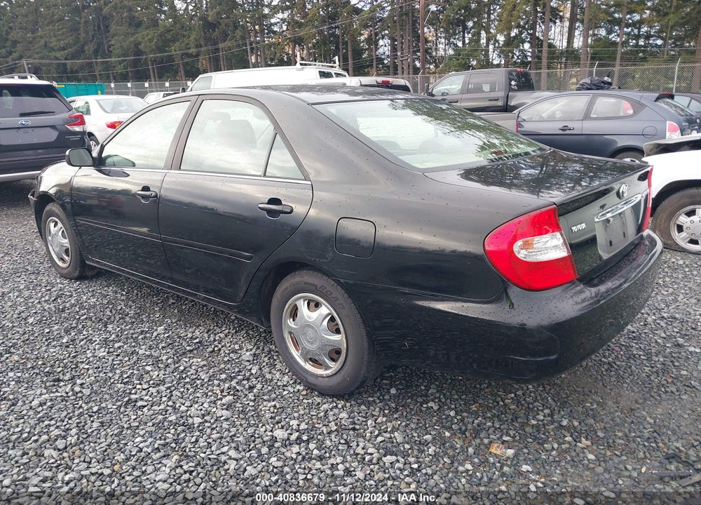 2004 TOYOTA CAMRY LE VIN: JTDBE32K140263744