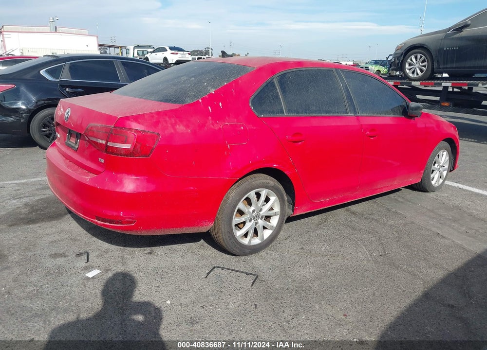 2015 VOLKSWAGEN JETTA 1.8T SE VIN: 3VWD17AJXFM333825