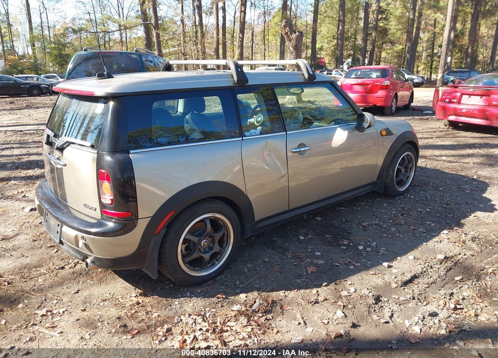 2008 MINI COOPER CLUBMAN VIN: WMWML33538TN67621