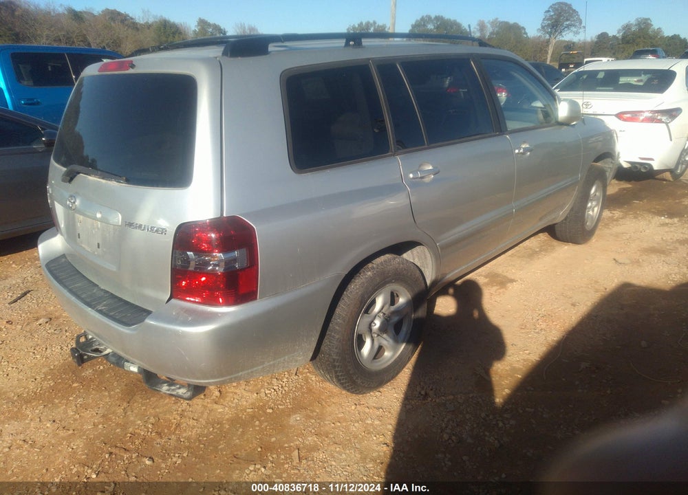 2005 TOYOTA HIGHLANDER VIN: JTEGD21A250129575