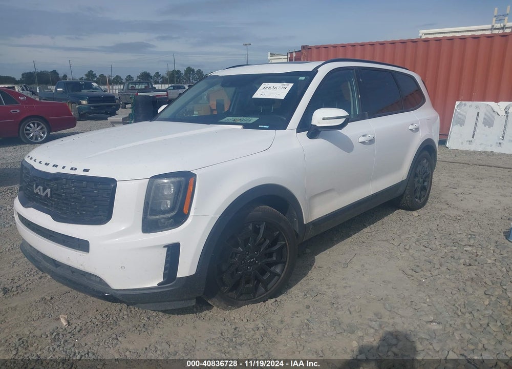 2022 KIA TELLURIDE SX VIN: 5XYP5DHCXNG272353