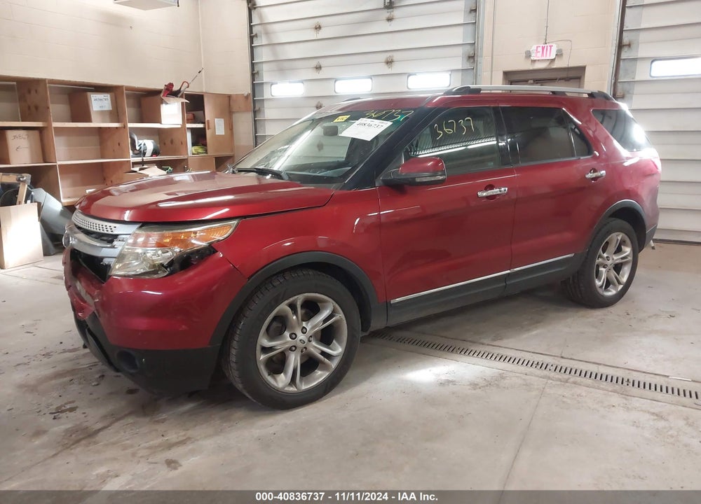 2013 FORD EXPLORER LIMITED VIN: 1FM5K8F85DGA10849