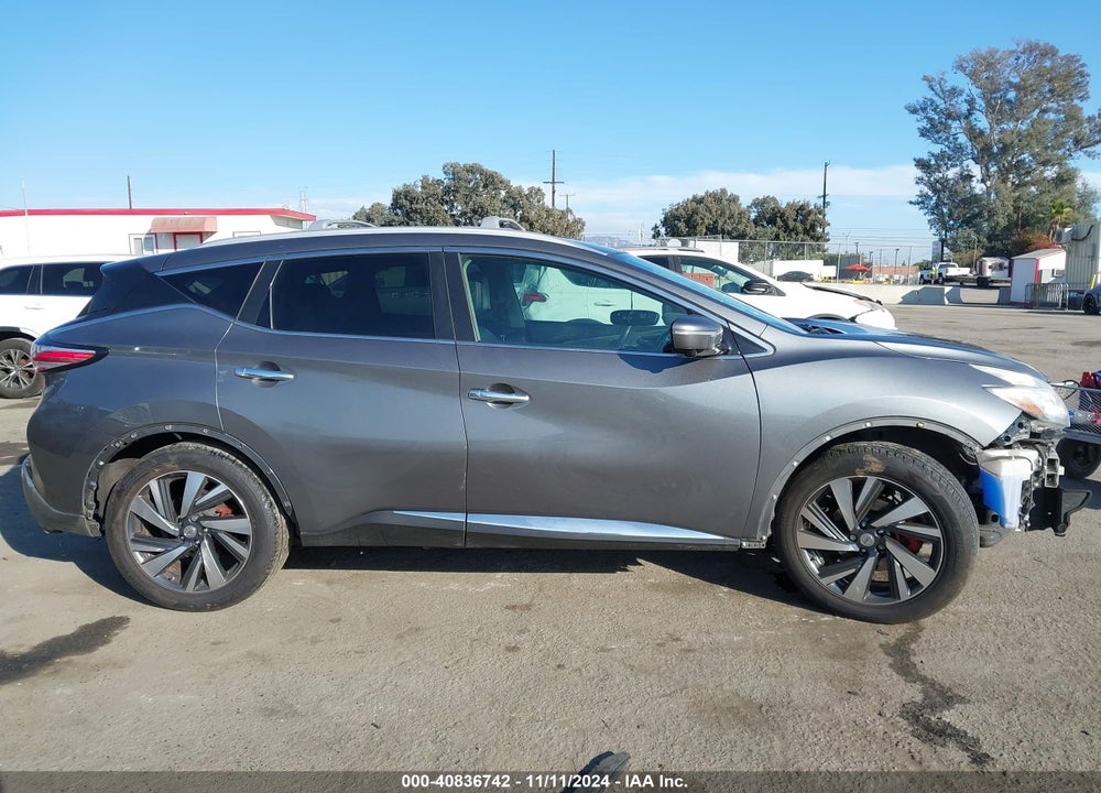 2015 NISSAN MURANO PLATINUM VIN: 5N1AZ2MH4FN252993