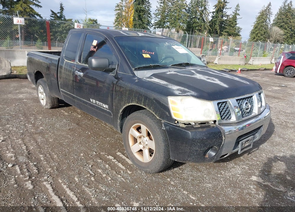 2006 NISSAN TITAN SE VIN: 1N6BA06A66N505085