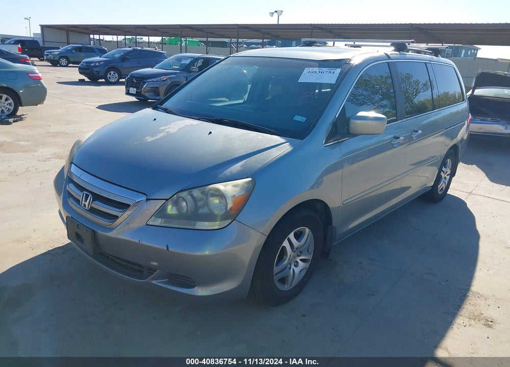 2007 HONDA ODYSSEY EX-L VIN: 5FNRL38607B012928