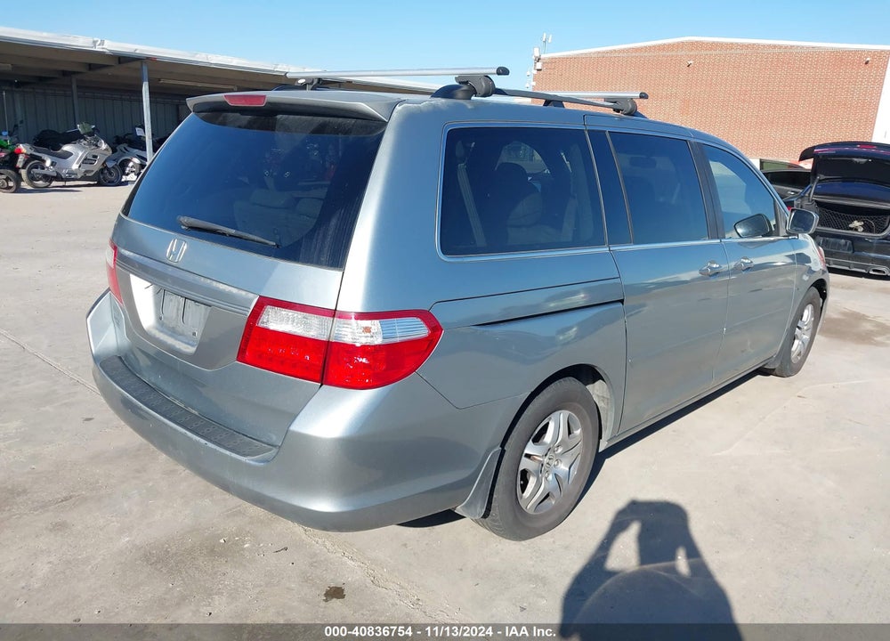 2007 HONDA ODYSSEY EX-L VIN: 5FNRL38607B012928