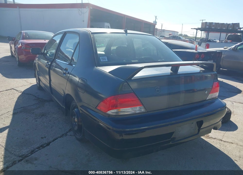 2002 MITSUBISHI LANCER OZ RALLY VIN: JA3AJ86E82U008716