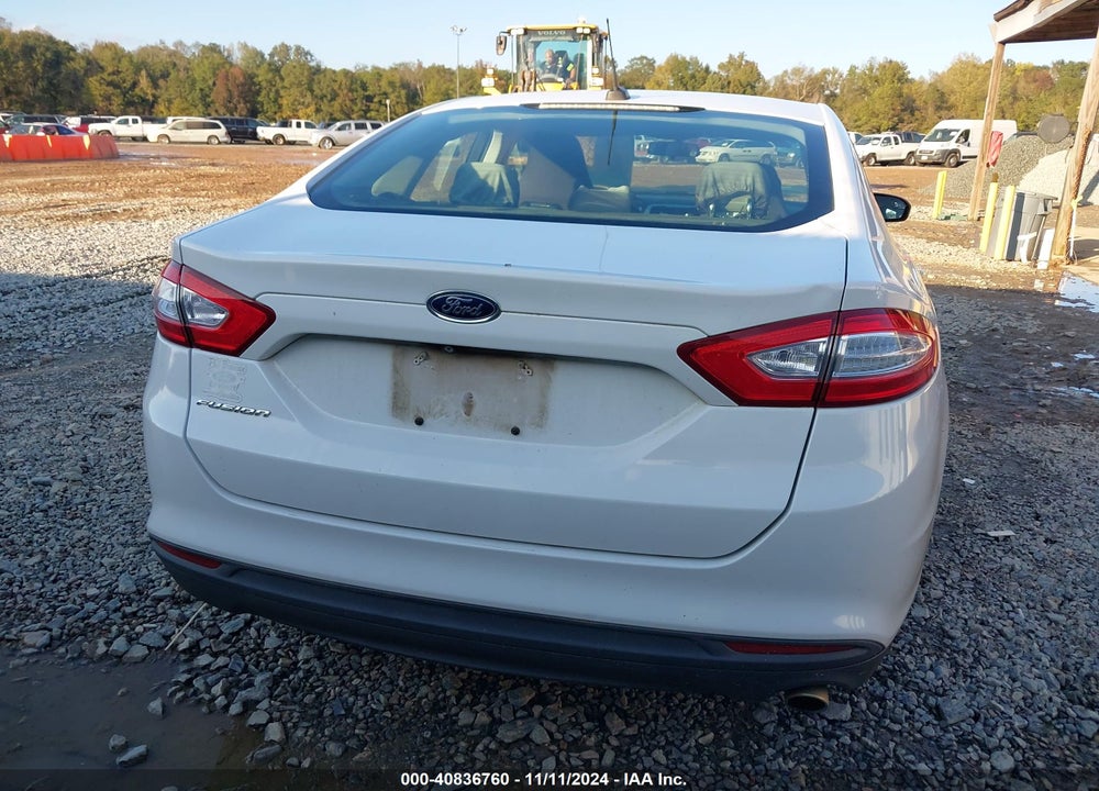 2016 FORD FUSION S VIN: 3FA6P0G71GR121564