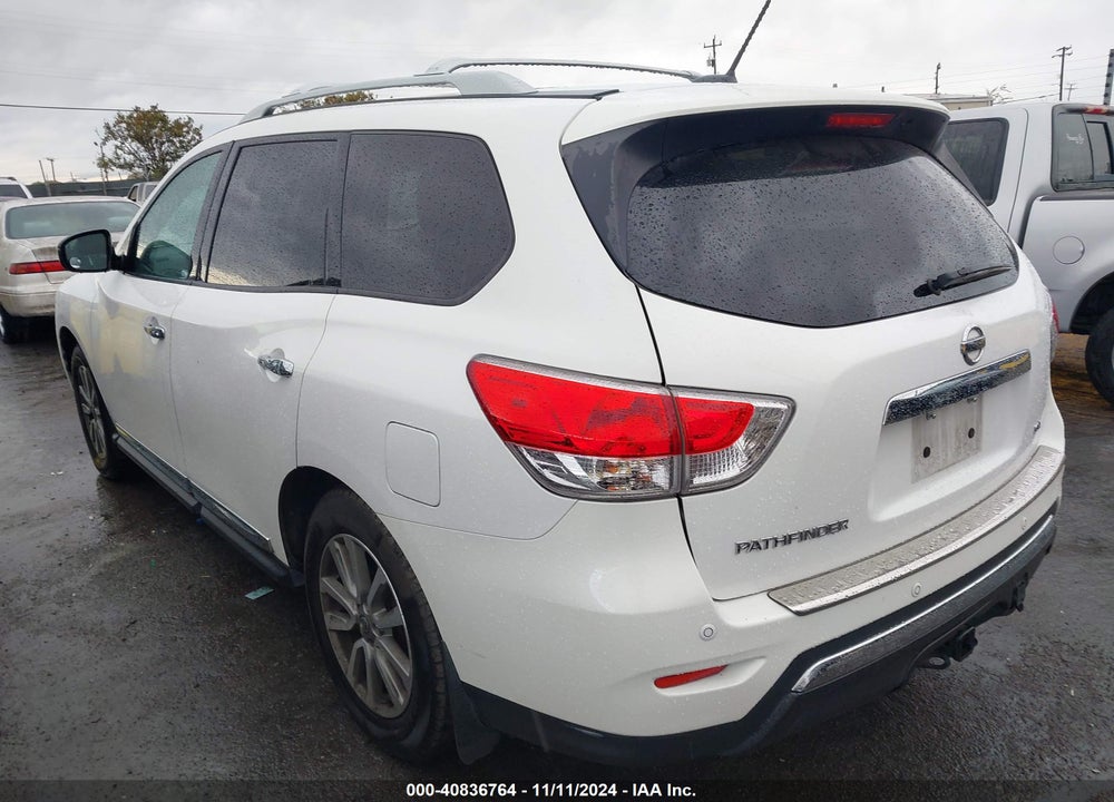 2014 NISSAN PATHFINDER SL VIN: 5N1AR2MN6EC604410
